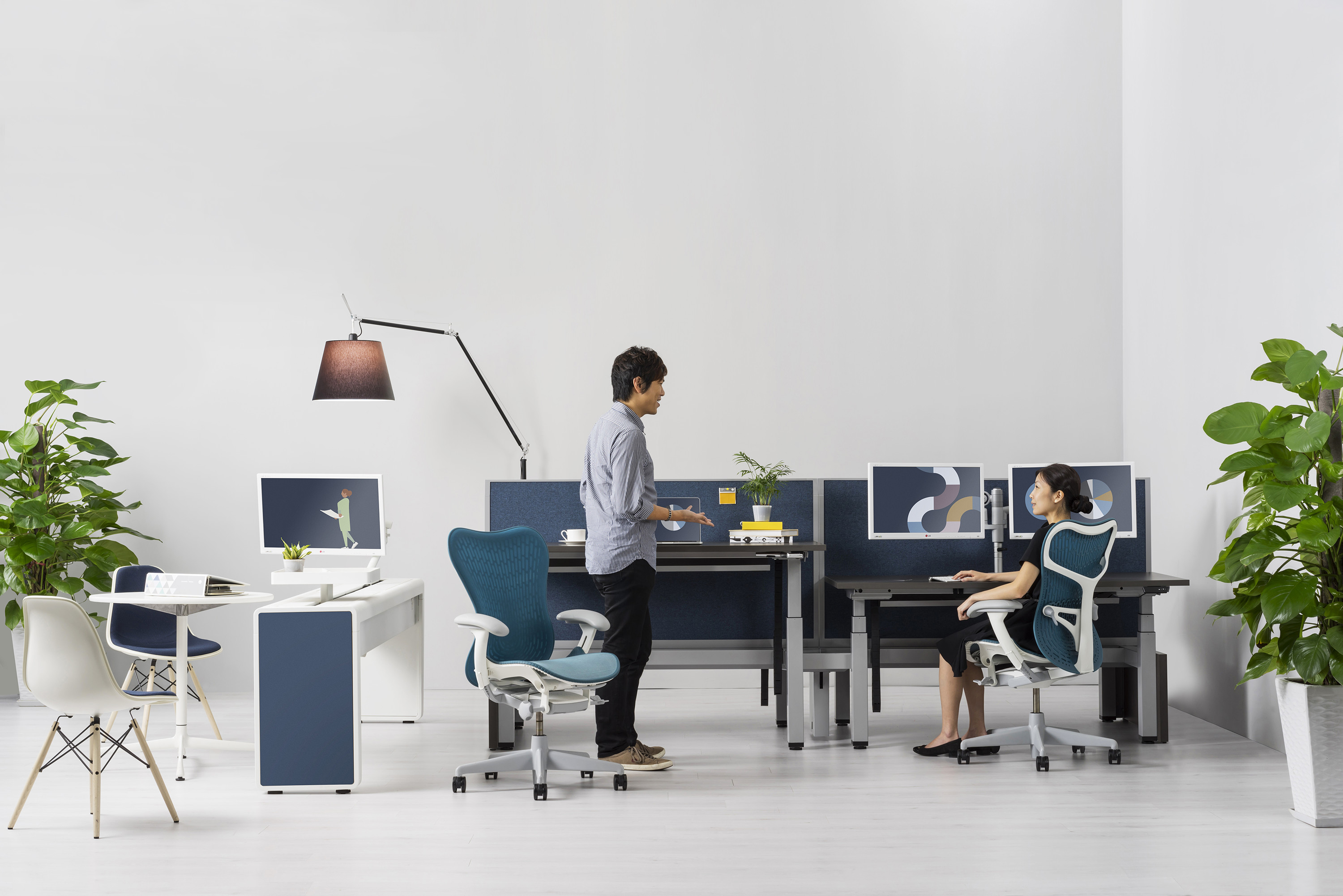 办公辅件|显示器支架|办公家具|设计师家具|Daisyone 台面显示屏支架